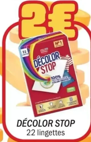 Décolor Stop 22 lingettes