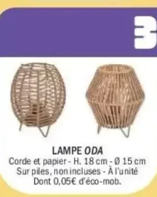 Lampe Oda