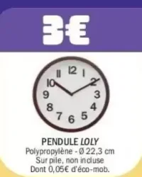 Pendule Loly
