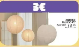 Lanterne Boule Jordy