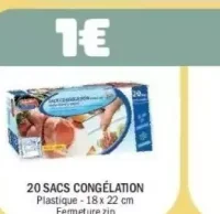 20 Sacs Congélation