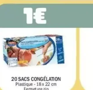 20 Sacs Congélation