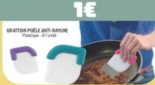 Grattoir Poêle Anti-Rayure