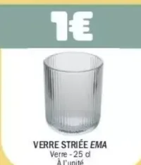 Verre Striée Ema
