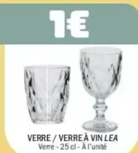 Verre / Verre à Vin Lea