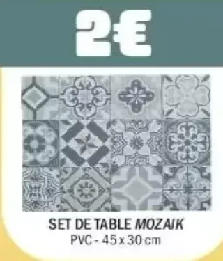 Set de Table Mozaik