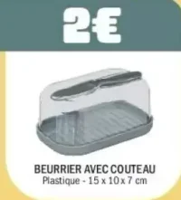 Beurrier Avec Couteau