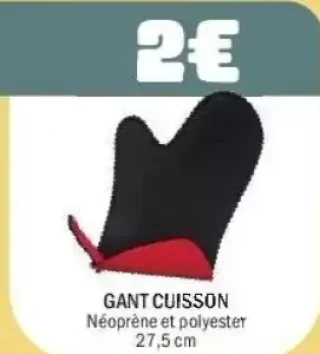 Gant cuisson