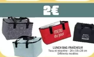 Lunch bag fraîcheur