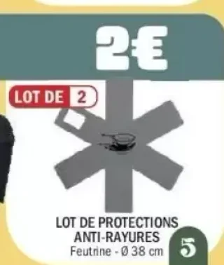 Lot de protections anti-rayures