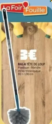 Balai tête de loup