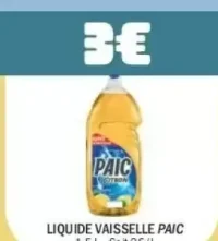 Liquide vaisselle Paic Citron