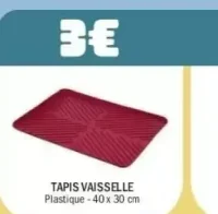 Tapis vaisselle