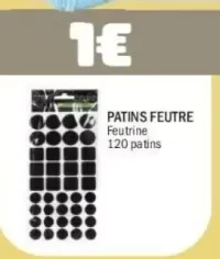 Patins feutre