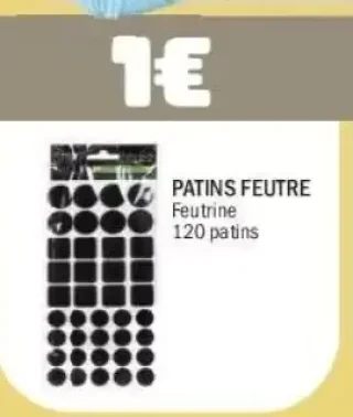 Patins feutre