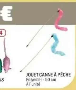 Jouet canne à pêche