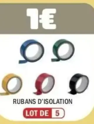 Rubans d'isolation