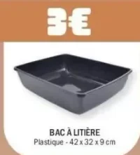 Bac à litière