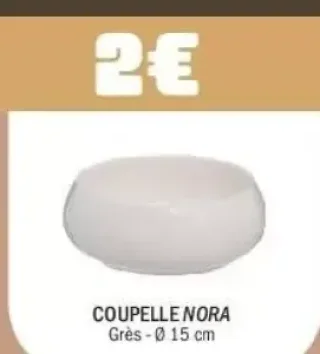 Coupelle Nora
