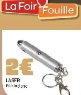Laser avec pile incluse