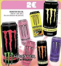 Boisson énergisante MONSTER 500 ML
