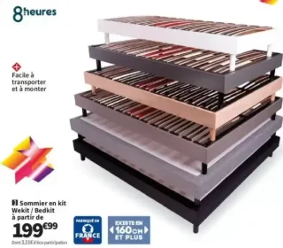 Sommier en kit Wekit / Bedkit