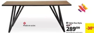 Table fixe Myla
