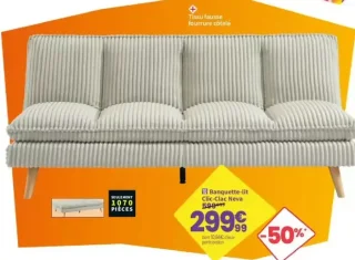 Banquette-lit Clic-Clac Neva