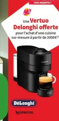 Machine à café Nespresso Vertuo Delonghi