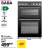 Promo Saba Cuisinière vitrocéramique 60 cm