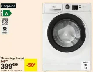 Lave-linge frontal Hotpoint NS1069CWKEUN