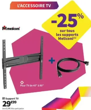 MELICONI Support TV PACK VESA 400