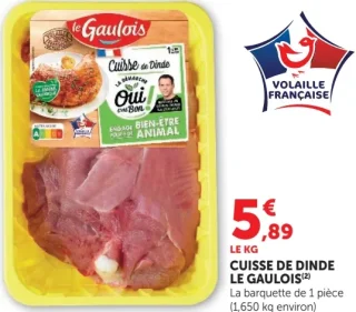 Cuisse de dinde Le Gaulois