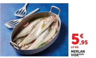 Merlan vidé