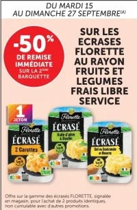 Écrasés Florette