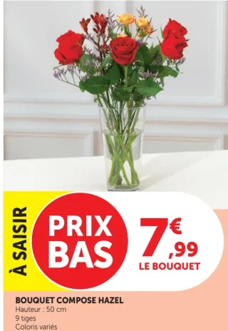 Bouquet composé Hazel