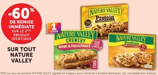 Barres de céréales NATURE VALLEY (Crunchy, Protein)