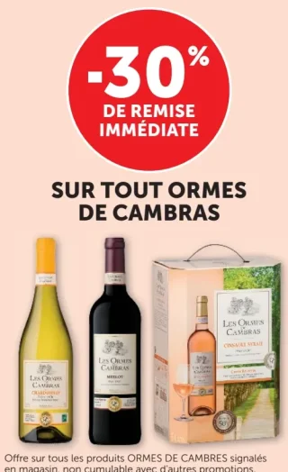 Vins Les Ormes de Cambras