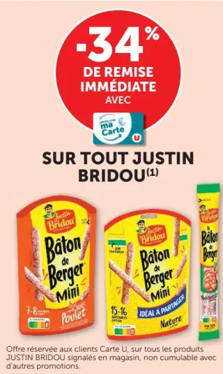 Bâton de Berger Mini Justin Bridou