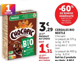 Cereales bio Nestle