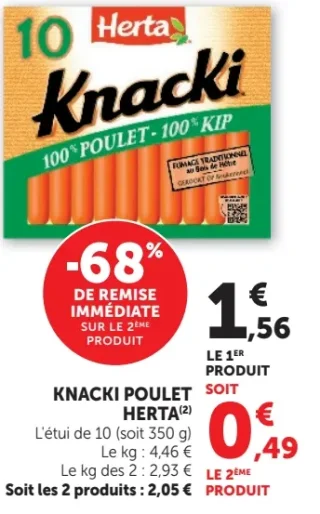 Knacki Poulet Herta