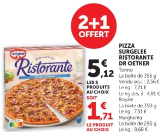 Dr Oetker Ristorante Pizza surgelée