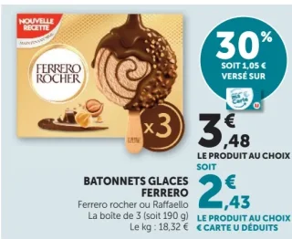 Ferrero Bâtonnets glaces