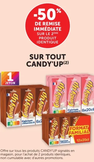 Candy'Up Boissons Lactées