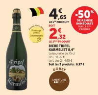 Bière Tripel Karmeliet 8,4°