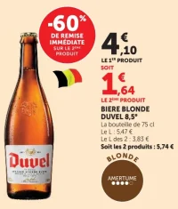 Biere blonde Duvel 8,5°