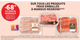 Produits frais emballés Negroni