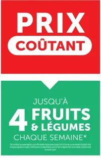 Prix Coûtant Fruits & Légumes