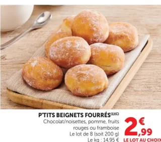 P'TITS BEIGNETS FOURRÉS