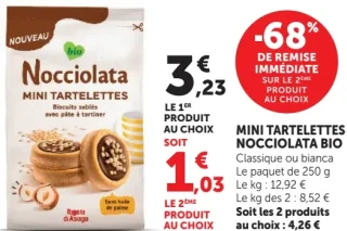 Nocciolata Mini Tartelettes